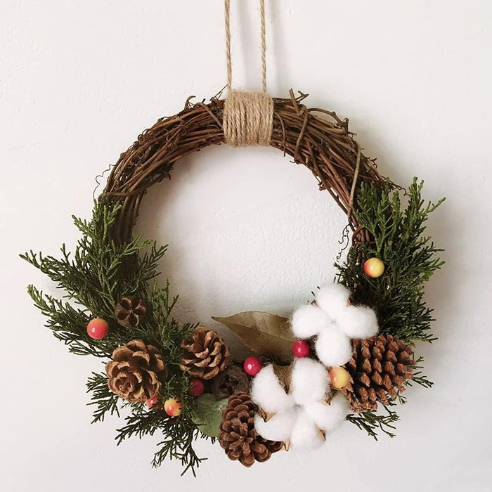 3.5-5Inch Natural Pine Cones Crafts, Natural Pinecone Ornaments Vase Fillers for Autumn and Winter Christmas Decorations