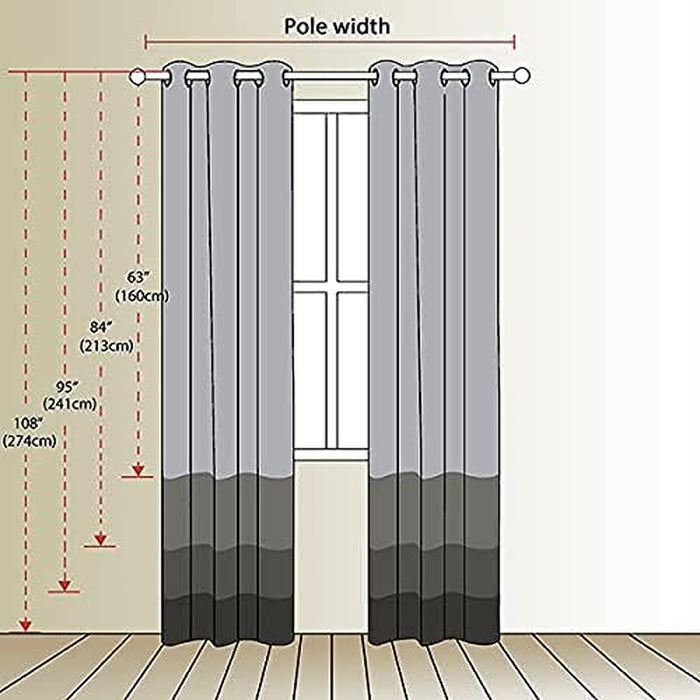 Classic Red Plaid Curtains Highland Woolen Look Tartan Farmhouse Window Treatment Grommet Checked Curtains for Living Room Bedroom 2 Panels 45 * 84 Inches